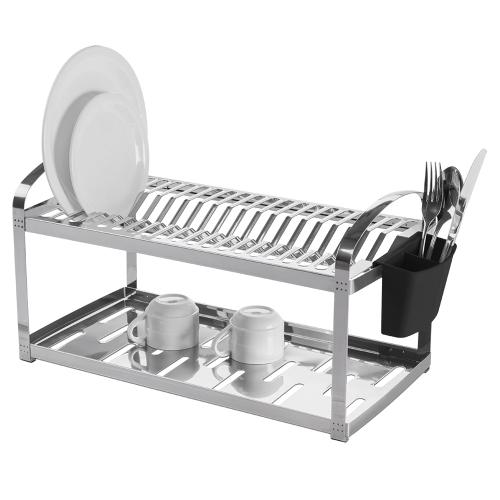 Escorredor para 20 Pratos Brinox Suprema 2099/120 em Aço Inox