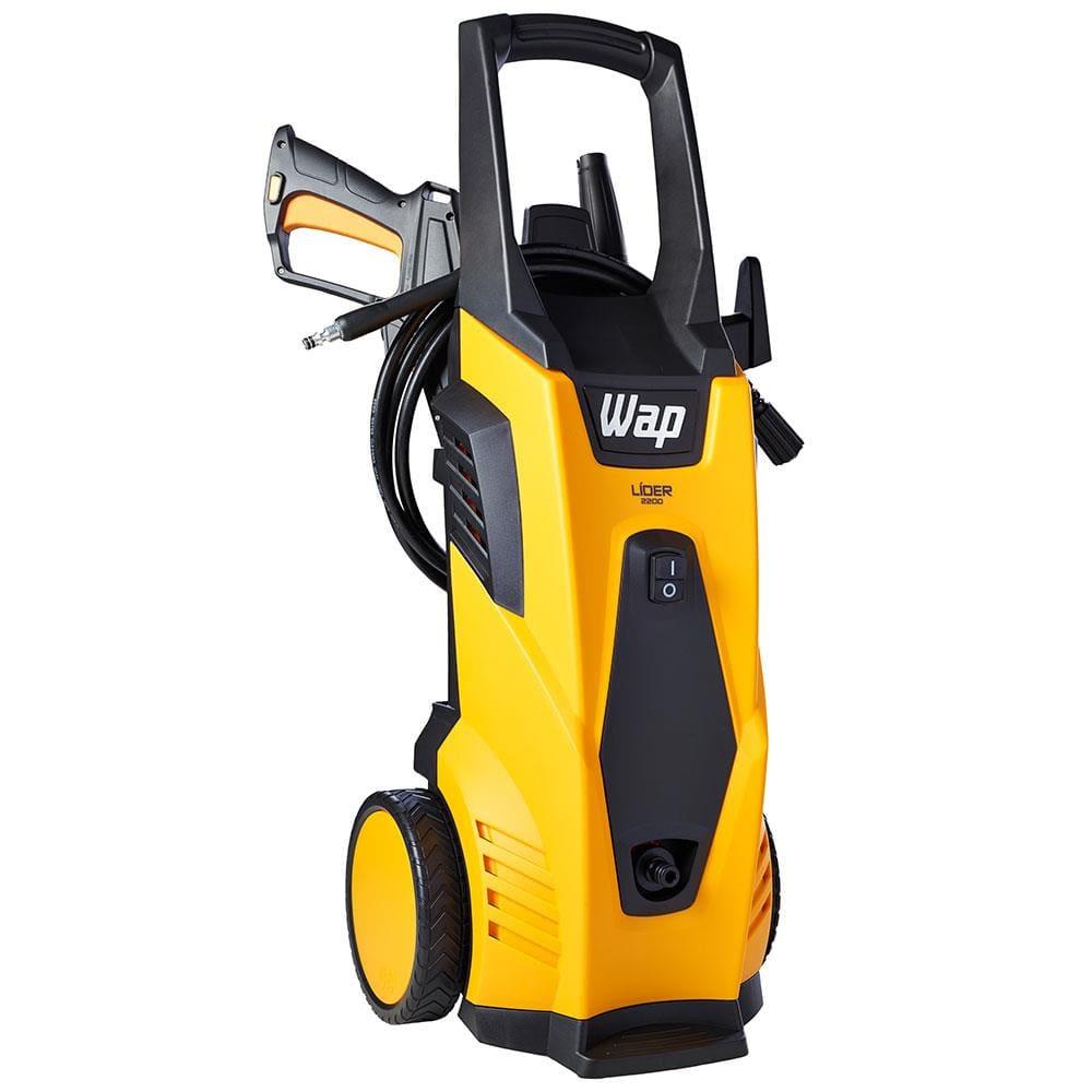 Lavadora de Alta Pressão Wap Líder 2200 com 1800PSI, Trava de Segurança, Jato de Água Leque e Concentrado Aplicador de Detergente e Sistema Stop Total - 2