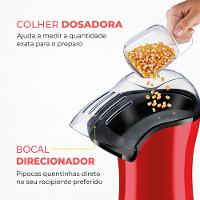 Pipoqueira Mondial PopFlix PP-03 - Vermelha - 7