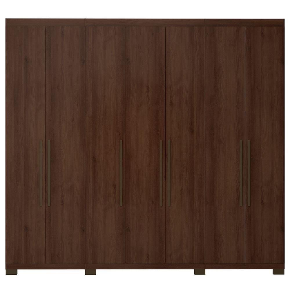 Guarda-Roupa Bartira Diplomata 7 Portas 6 Gavetas 255,6cm de largura - 2