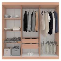 Guarda-Roupa Bartira Ville com 6 Portas e 2 Gavetas - 200,5cm de largura - 5