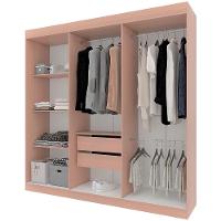 Guarda-Roupa Bartira Ville com 6 Portas e 2 Gavetas - 200,5cm de largura - 6