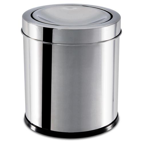 Lixeira Brinox com Tampa Basculante 3032/201 em Inox - 3,2 L