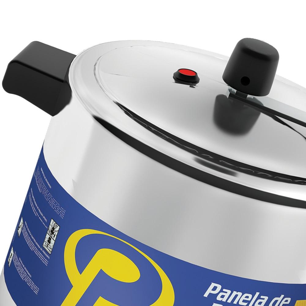 Panela de Pressão Panelux 1036 Alumínio Polido - 7 L - 2