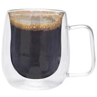 Conjunto com 2 Canecas para Café Dynasty Coffee Time em Vidro Borossilicato Parede Dupla – 220 ml - 3