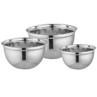 Conjunto de Bowls Light Metal Dynasty em Aço - 3 Peças - 1