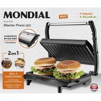 Sanduicheira Grill Mondial Master Press PG-01 - Inox - 6