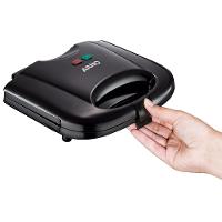 Sanduicheira Arno SACB Compacta com Placas Antiaderente - Preta - 3