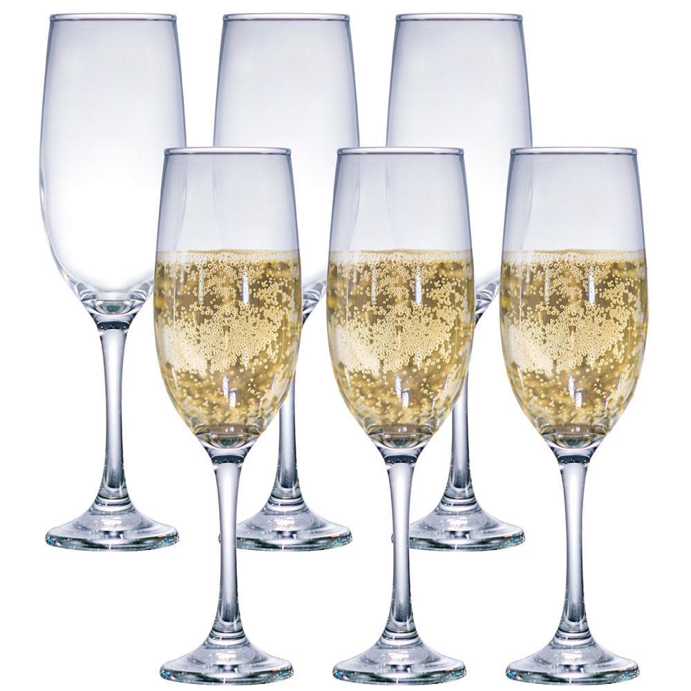 Conjunto de Taças para Champanhe Ruvolo One 200 ml – 6 Peças - 1