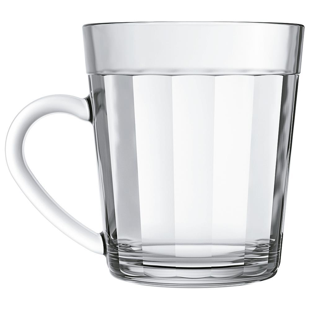 Conjunto de Canecas Copo Americano em Vidro 270 ml – 4 Peças - 2