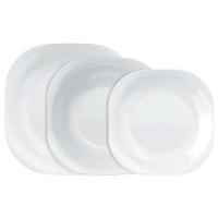 Aparelho de Jantar 12 Peças Nadir Plaza em Vidro Temperado - Branco - 2