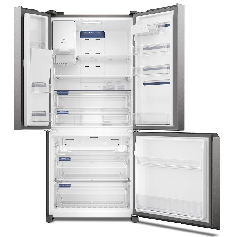 Geladeira Electrolux Multidoor Efficient IM8IS Frost Free com Tecnologia Inverter, AutoSense e Dispenser de Água e Gelo 540 L – Inox - 3
