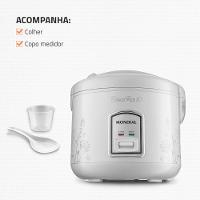 Panela Elétrica de Arroz Mondial Bianca Rice PE-10 10 Xícaras - Branca - 7