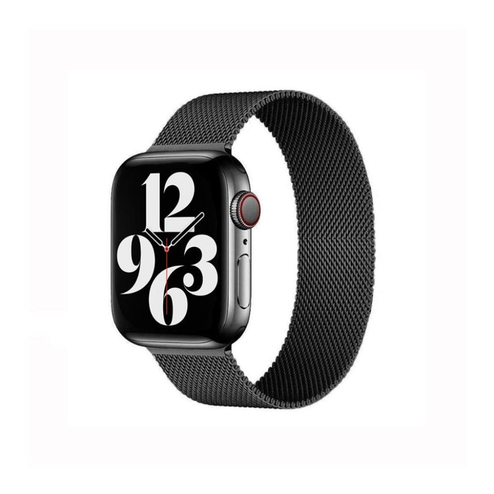 Pulseira de Milanese para Apple Watch 42 / 44 / 45MM Preta - Gshield - 1