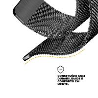 Pulseira de Milanese para Apple Watch 42 / 44 / 45MM Preta - Gshield