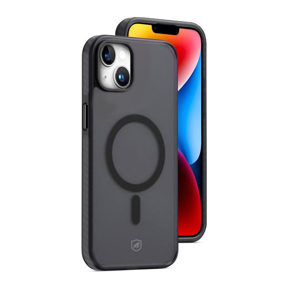 Capa case capinha MagSafe Pro para iPhone 14 - Preta - Gshield - 1