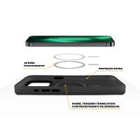 Capa case capinha MagSafe Pro para iPhone 15 Plus - Preta - Gshield - 6