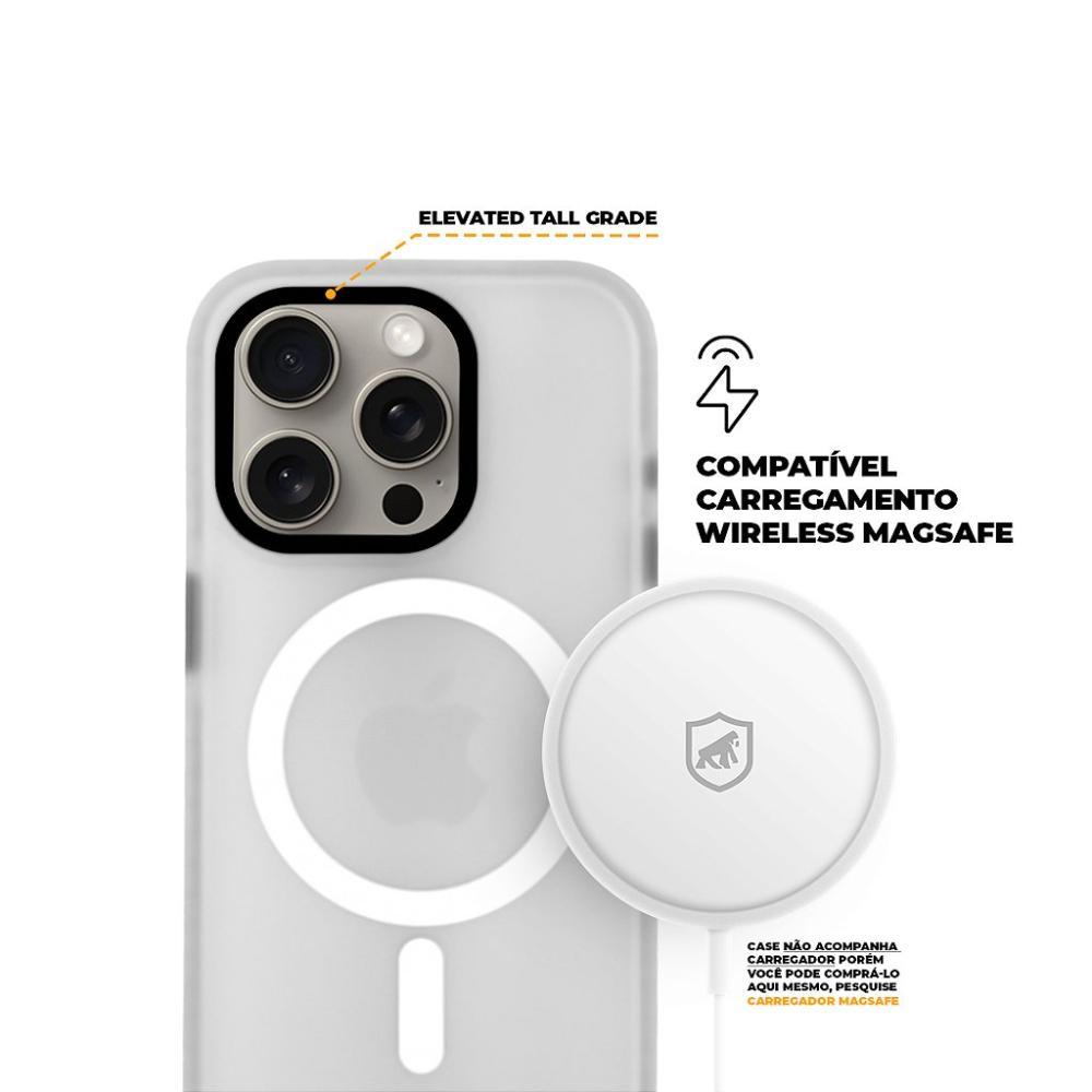 Capa MagSafe Pro para iPhone 15 Pro Max - Transparente - Gshield - 7