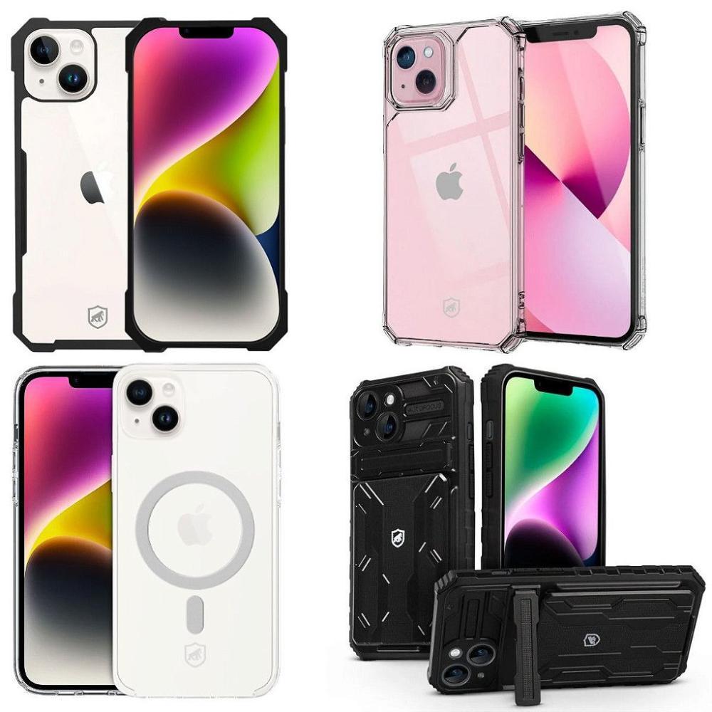 Combo 4 em 1 - Capas para iPhone 14 Plus - Gshield - 1
