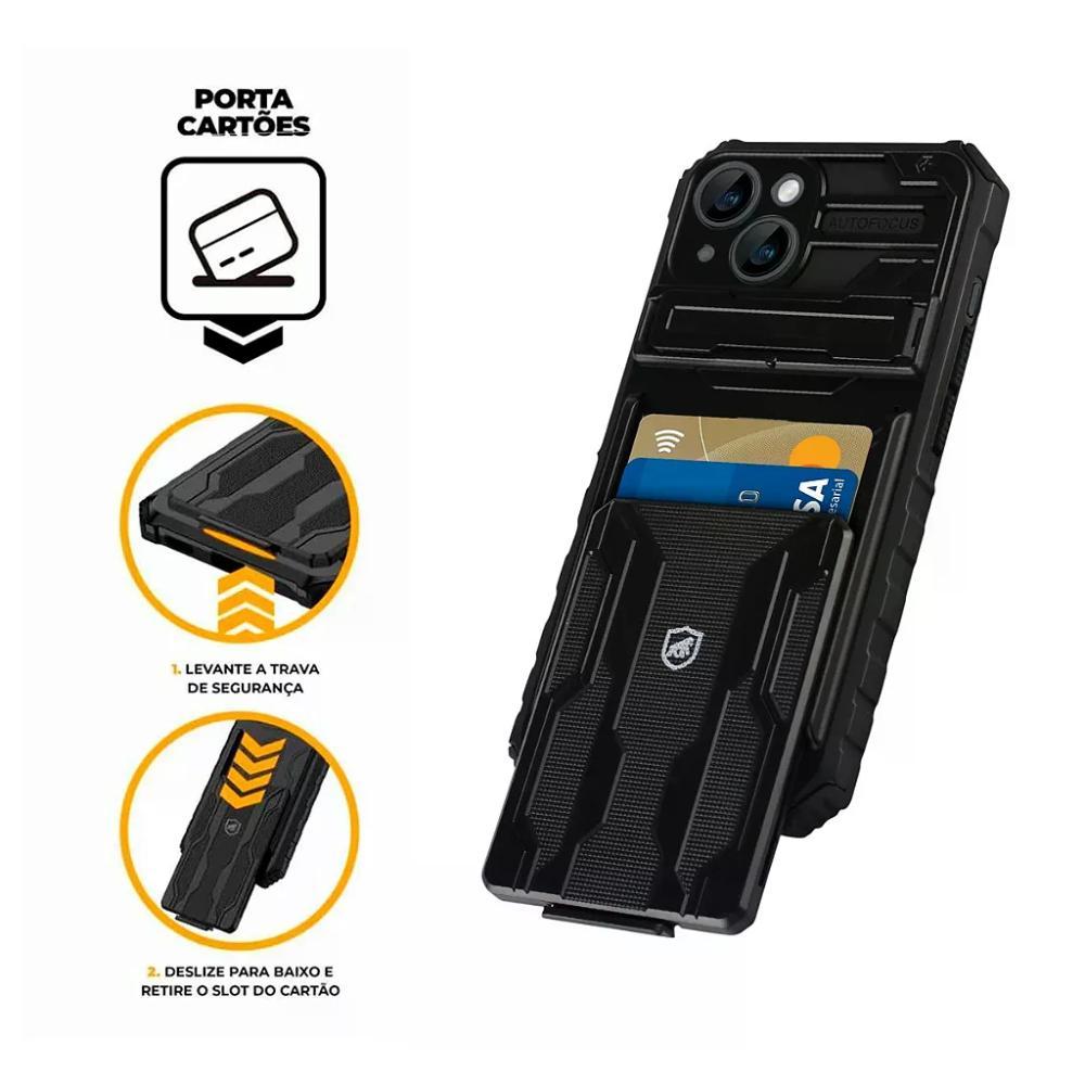 Combo 4 em 1 - Capas para iPhone 14 Plus - Gshield - 8