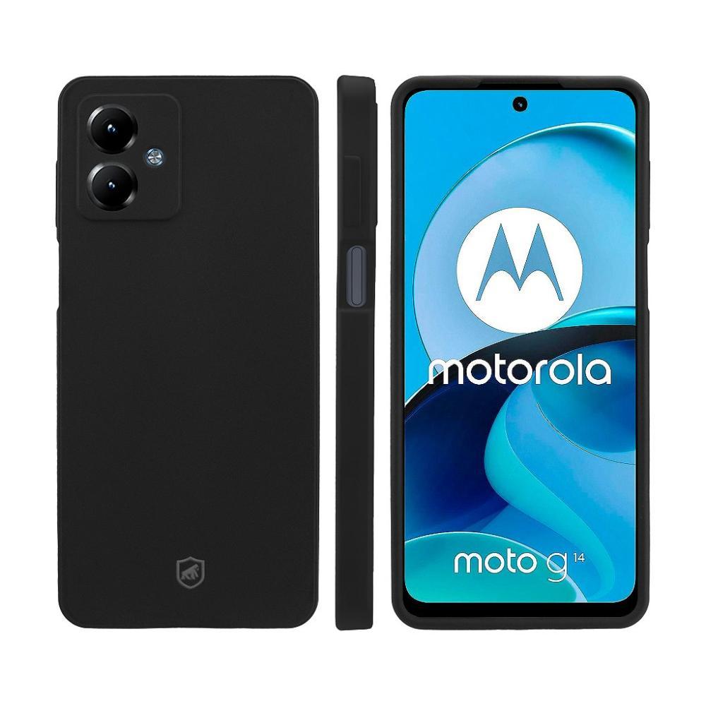 Capa case capinha para Motorola Moto G14 - Silicon Veloz - Gshield - 5