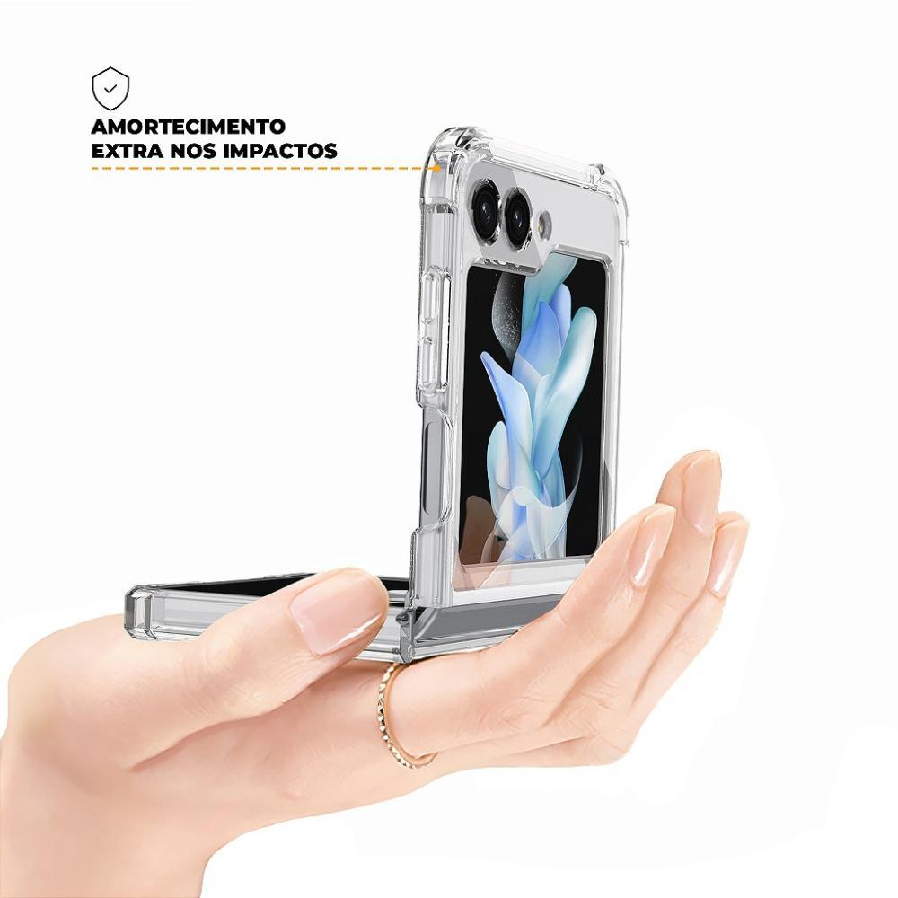 Capa para Samsung Galaxy Z Flip 5 - MagSafe Transparente - Gshield - 7