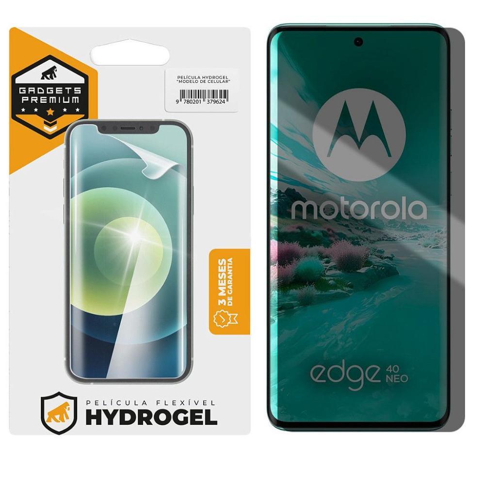 Película para Motorola Edge 40 Neo 5G - Privacidade Hydrogel - Gshield - 1