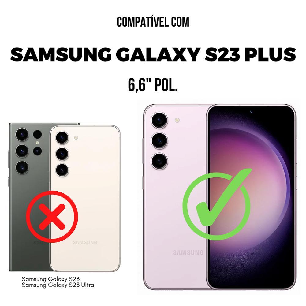Película para Samsung Galaxy S23 Plus 5G - Frente e Verso - Full Body Armor 360° - Gshield - 3