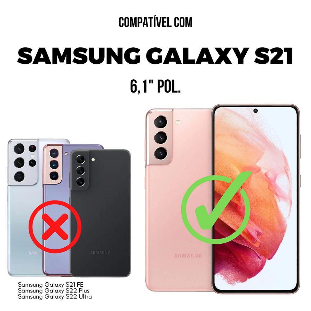 Película para Samsung Galaxy S21 5G - Frente e Verso - Full Body Armor 360° - Gshield - 3