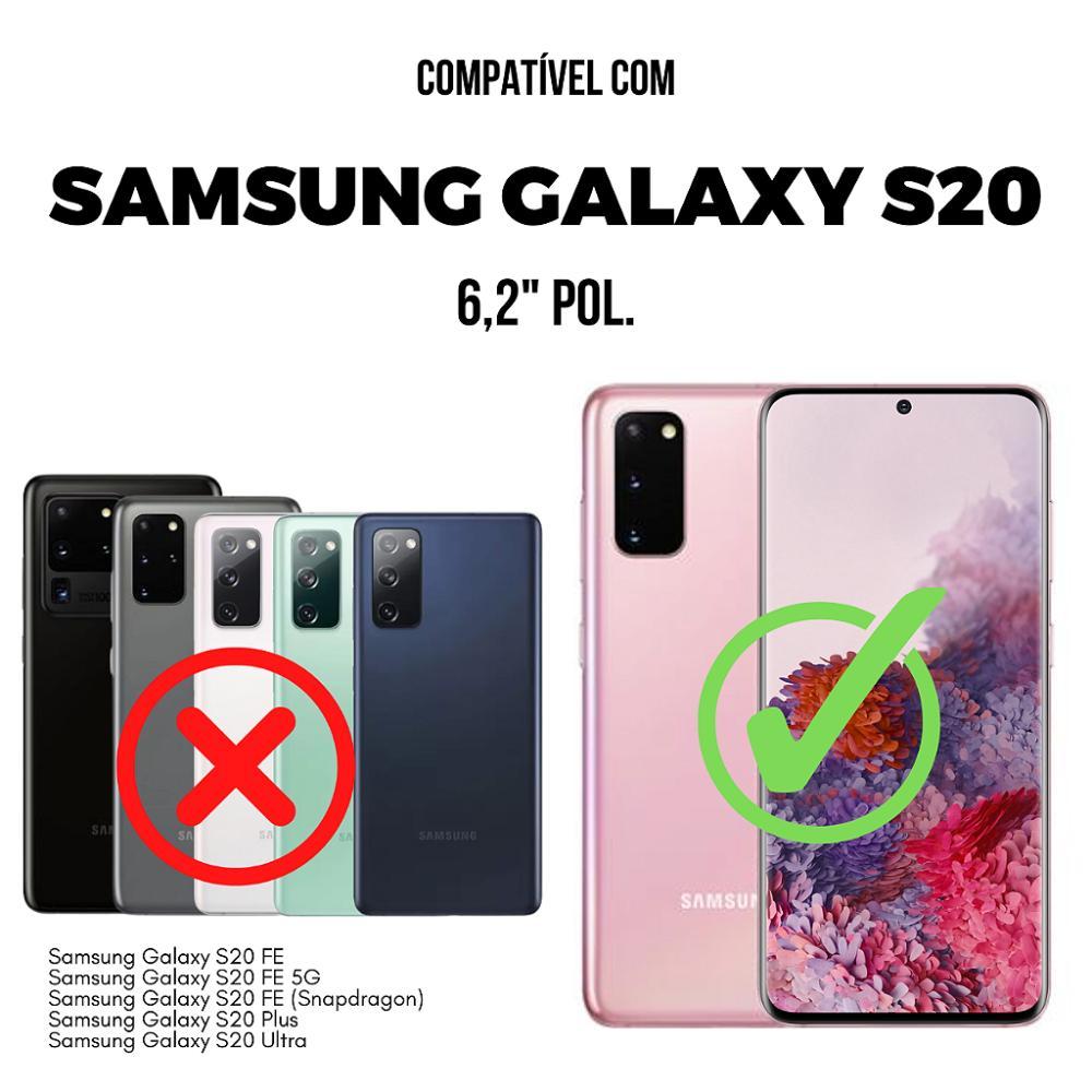 Película para Samsung Galaxy S20 - Frente e Verso - Full Body Armor 360° - Gshield - 3