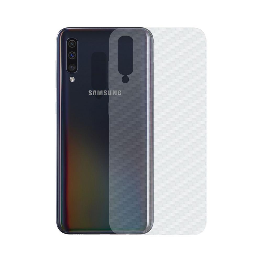 Película Traseira de Fibra de Carbono Transparente para Samsung Galaxy A70 - Gorila Shield - 1