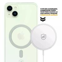 Kit Capa case capinha Magsafe Transparente e Pelicula Ultra Glass Preta para iPhone 15 Plus - Gshield - 3