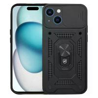 Kit Capa case capinha Dinamic Cam Protection e Pelicula Coverage 5D Pro Preta para iPhone 15 Plus - Gshield - 3