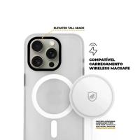 Kit Capa case capinha Magsafe Pro Transparente e Pelicula Ultra Glass para iPhone 15 Pro - Gshield - 6