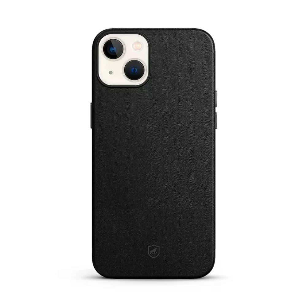 Kit Capa case capinha Couro Dual Preta e Película Defender Pro Privacidade para iPhone 15 Plus - Gshield - 4