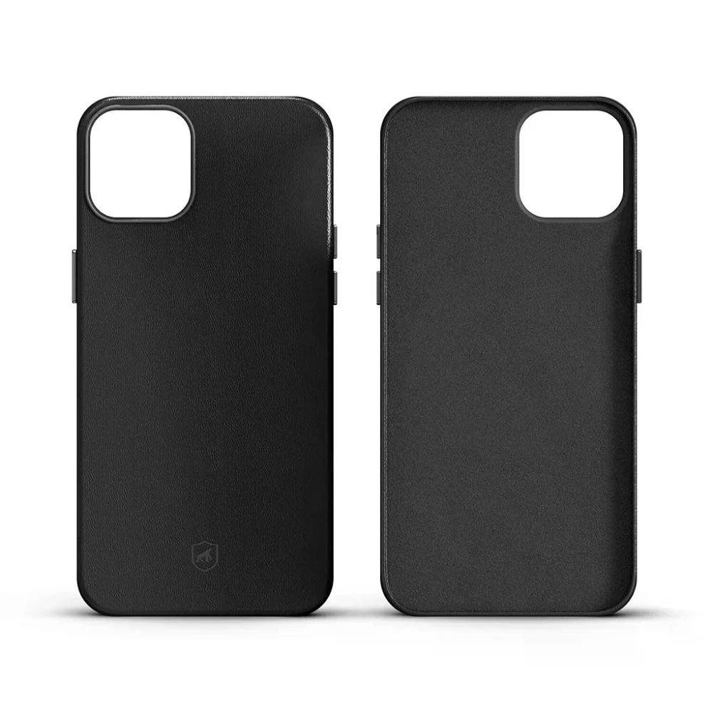 Kit Capa case capinha Couro Dual Preta e Película Defender Pro Privacidade para iPhone 15 Plus - Gshield - 6