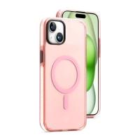 Kit Capa case capinha Magsafe Pro Rosa e Pelicula Defender Pro Privacidade para iPhone 15 Plus - Gshield - 3