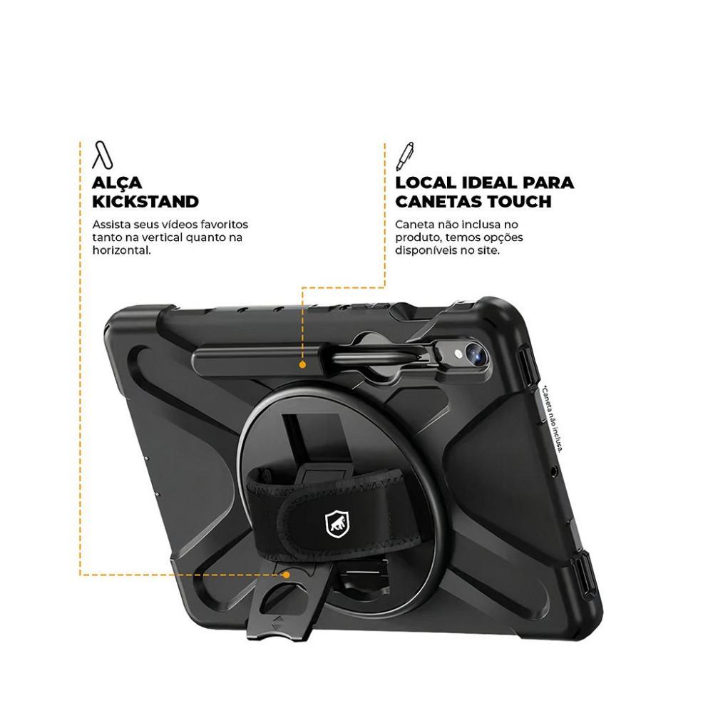 Capa case capinha para Samsung Galaxy Tab S9 - Phantom - Gshield - 2