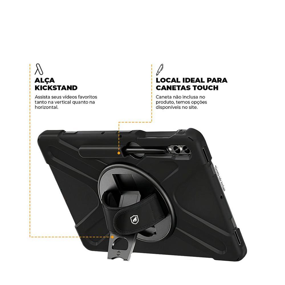 Capa case capinha para Samsung Galaxy Tab S9 Plus - Phantom - Gshield - 2