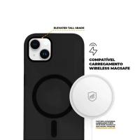 Kit Capa case capinha Magsafe Pro Preta e Pelicula Ultra Glass para iPhone 15 Plus - Gshield - 6