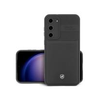 Kit Capa case capinha Symetric Preta e Pelicula Coverage para Samsung Galaxy S23 Plus - Gshield - 3