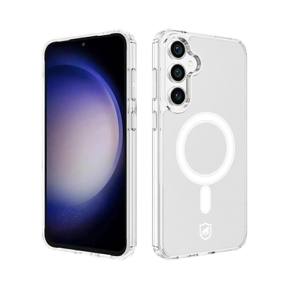 Capa case capinha para Samsung Galaxy S23 FE - MagSafe Transparente - Gshield - 1