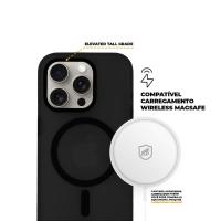 Kit Capa case capinha Magsafe Pro Preta e Pelicula Defender Pro Privacidade para iPhone 15 Pro Max - Gshield - 6