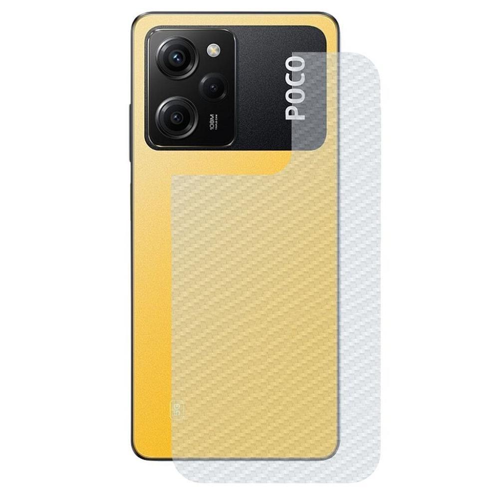 Película para Poco X6 Pro 5G - Traseira de Fibra de Carbono - Gshield - 1
