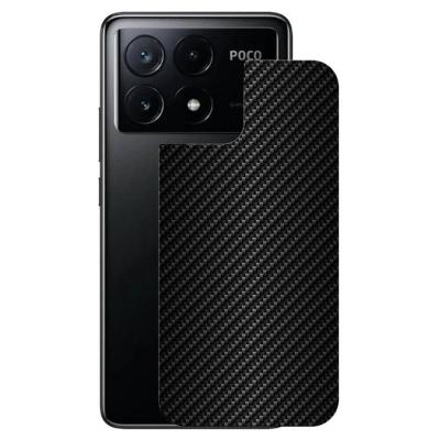 Película para Poco X6 Pro 5G - Traseira de Fibra de Carbono Preta - Gshield