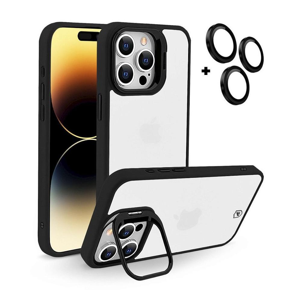 Capa case capinha para iPhone 14 Pro - Gravity Preta - Gshield - 1