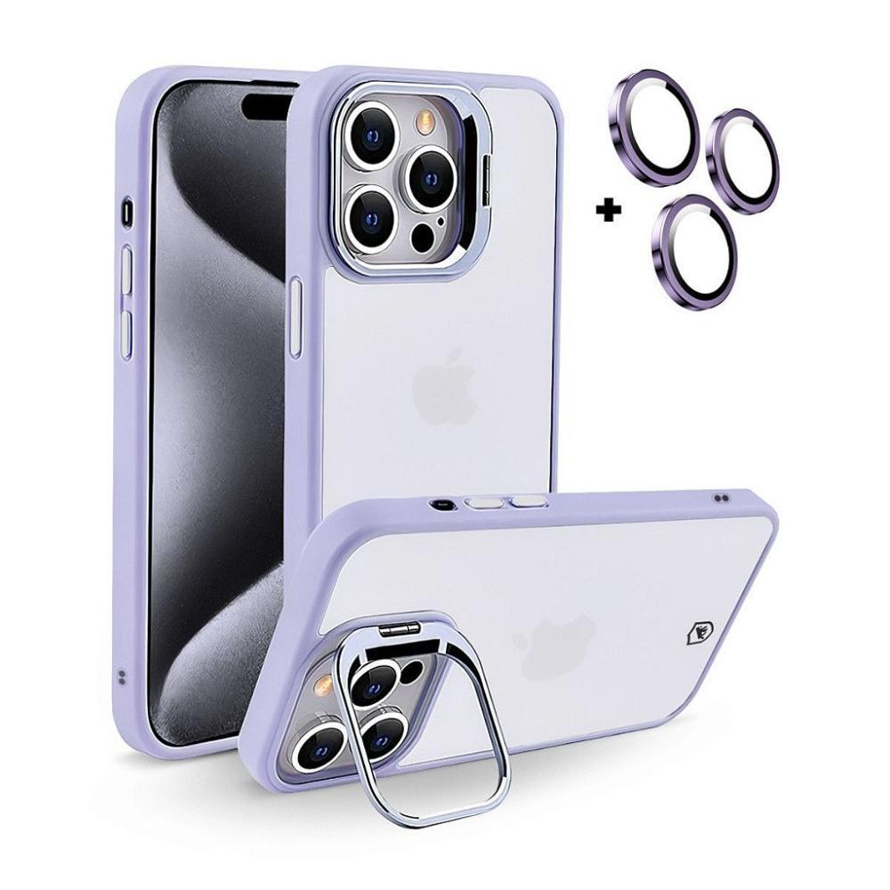 Capa case capinha para iPhone 15 Pro -Gravity Lilás- Gshield - 1
