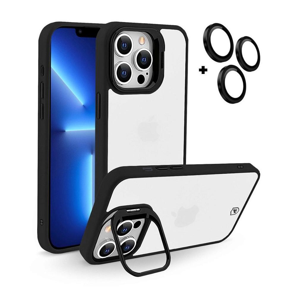 Capa case capinha para iPhone 13 Pro - Gravity Preta - Gshield - 1