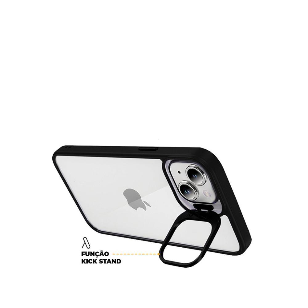 Capa case capinha para iPhone 14 - Gravity Preta - Gshield - 5
