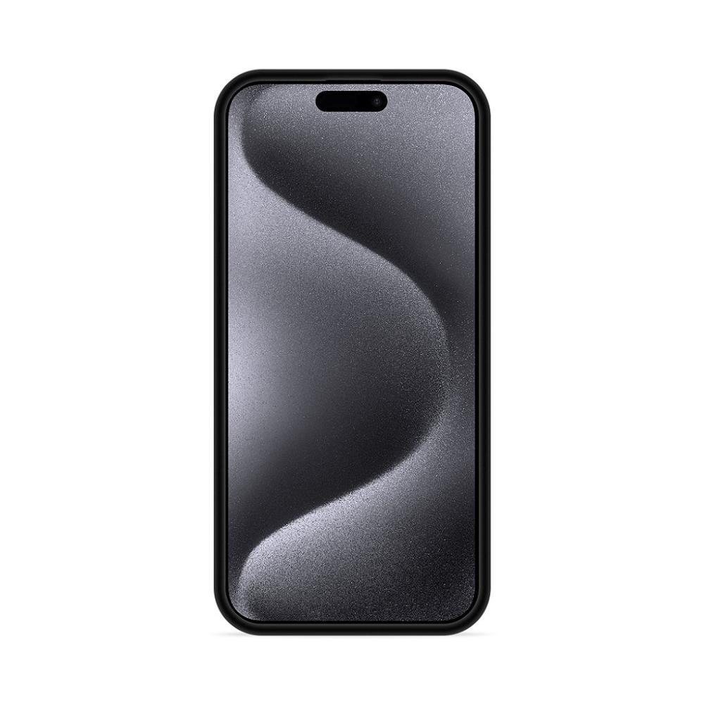 Kit Capa case capinha Gravity Preta e Pelicula Ultra Glass para iPhone 15 Pro - Gshield - 7